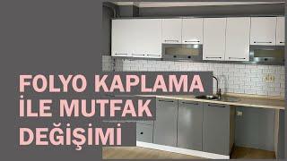 Folyo Kaplama ile Mutfak Yenileme