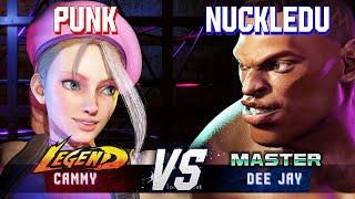 SF6 ▰ PUNK (Cammy) vs NUCKLEDU (Dee Jay) ▰ High Level Gameplay