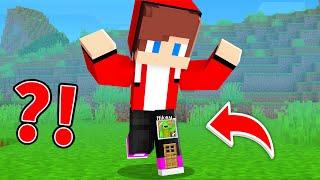 How Mikey Built a House inside JJ’s LEG in Minecraft - Maizen