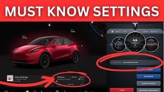 11 TESLA SETTINGS YOU MUST HAVE ON