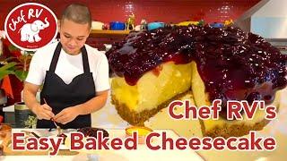 EASY BAKED CHEESECAKE