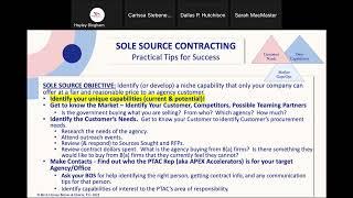 Demystifying the 8a Sole Source Process