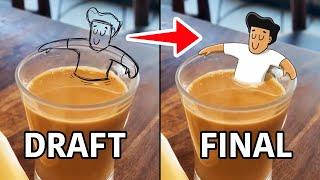 How I made this Chai animation | 2D animation | Tutorial