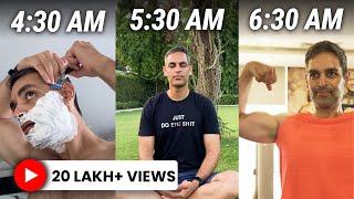 Own Your Morning: Powerful Daily Routine! | Routines of HIGHLY SUCCESSFUL People! | Warikoo Hindi