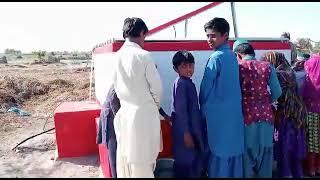 11th Submersible water pump project in the desert village of Sindh Pakistan (1)