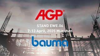 AGP is ready for Bauma 2025 !