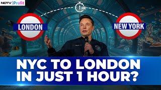 From New york To London In Just An Hour? Elon Musk's Futuristic Underwater Atlantic Tunnel