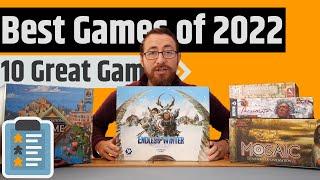 The Best 10 Board Games of 2022