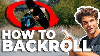 How To Do A Backroll (The Easy Way) | Cable Wakeboarding Tutorial