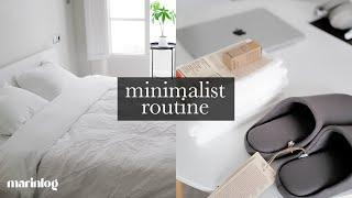 Minimalist routine | MUJI HAUL | Silent vlog