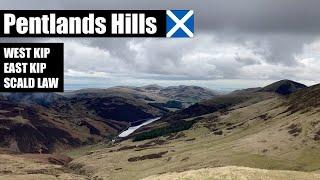 Hill Walking - PENTLANDS - Threipmuir, West Kip, East Kip & Scald Law