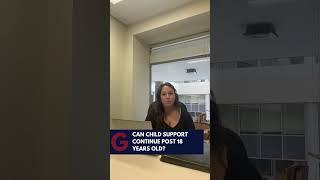 Did you know? Child support doesn't always end when a child turns 18