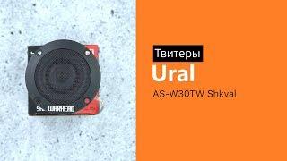 Распаковка твитеров URAL AS-W30TW «SHKVAL»