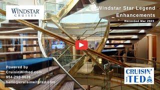 Windstar Star Legend 2022 Enhancements