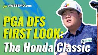 PGA DFS PICKS THE HONDA CLASSIC DAILY FANTASY GOLF STRATEGY DRAFTKINGS & FANDUEL 3/15