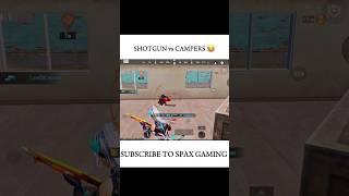 Shotgun vs CAMPERS  | SPAX GAMING | #shorts #bgmi #bgmipubgmobile