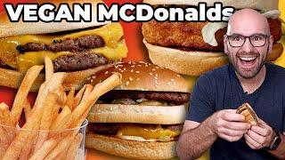 Trying the VIRAL Vegan McDonald's... Sort of