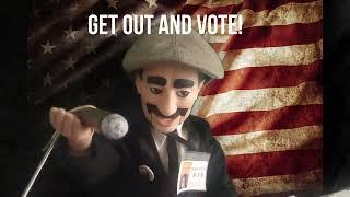 Groucho says get out and vote! Election 2024