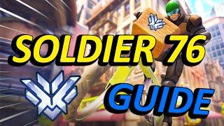 How to Play Soldier 76 like a TOP 500 | Overwatch 2 Soldier 76 Guide