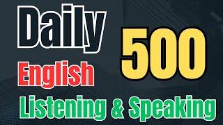 Everyday English Speaking and Listening Practice - Daily Life English Conversation Practice