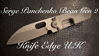 Serge Panchenko Bean Gen 2 “midtech” Review -  non locking legal to carry pocket knife review