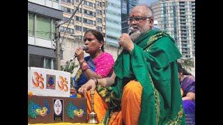 Historical Veda Chanting in downtown Toronto Canada-18Sep2022-GRD Iyers GuruCool