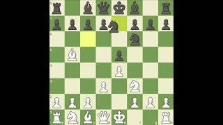 How to checkmate in 7 moves (Mortimer Trap) #chess #checkmate #chessgame #chesscom #chesstactics
