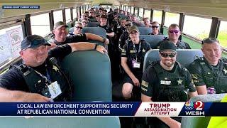 Orange County Sheriff's Office, one of 8 Florida law enforcement agencies helping with Republican...