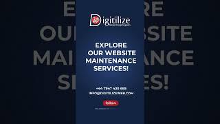 Keep your website running smoothly! Explore our Website Maintenance services!