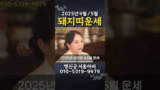 2025년 돼지띠운세고생 많았습니다 #2025년운세 #shorts #돼지띠운세