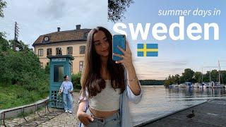 SUMMER DIARIES | a few days in my life in stockholm, sweden | Eva Bleider