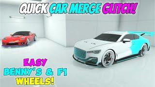 Super EASY! GTA 5 Car 2 Car MERGE Glitch - Make Your Own Modded Cars! -  GTA5 ONLINE