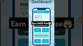 Online earning app 2024 | 6400 pkr earning daily |free earning#shorts#viral