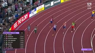 Michael Norman 44.29 wins 400m at World Athletics Championships 2022.