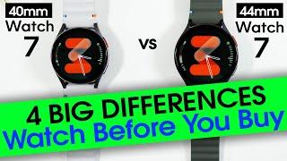 Samsung Galaxy Watch 7 40mm vs 44mm Differences