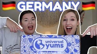 TASTING GERMAN SNACKS  | Universal Yums | Super Yum Box | October 2023 | Germany