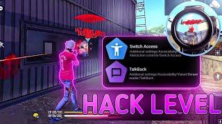 Switch Access & TalkBack Settings Free Fire || 0% Recoil 95% Headshots || Brazil Settings 2025 ️