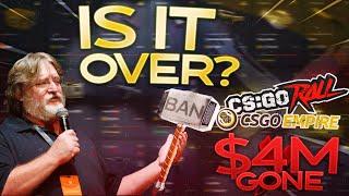 Will Valve ban csgo gambling sites? (Csgoroll vs Csgoempire drama)