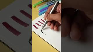 Learn to use a Brush Pen in 30 Sec #shorts #SYShorts 265