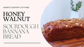 How to make Sourdough Banana Bread|So Simple and Delicious #sourdough #baking #healthy #dairyfree