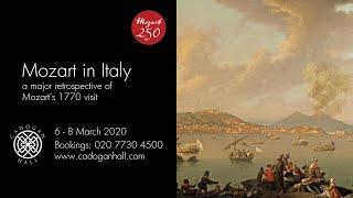 Mozart in Italy Weekend at Cadogan Hall 6 - 8 March 2020