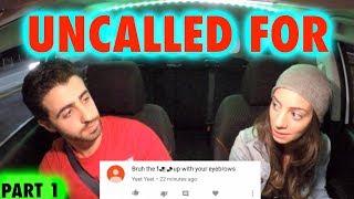 reacting to RUDE PEOPLE [part 1 of 2] (Funny Uber Rides)