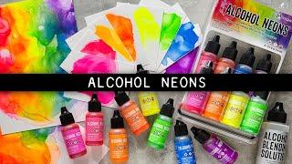 Tim Holtz Alcohol Neons