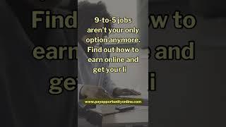 Ditch the 9-to-5: Earn Online and Live Your Dream Life!