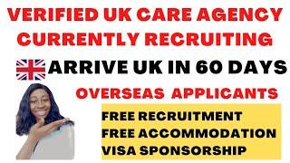 Uk care homes recruiting from overseas with visa sponsorship 