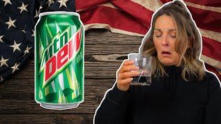 Scottish People Try American Soda