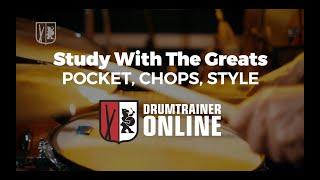 Drumtrainer Online: Study Drums With The Greats