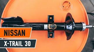 How to change rear shock absorbers NISSAN X-TRAIL T30 TUTORIAL | AUTODOC