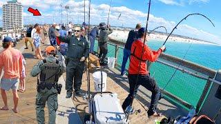 Fishing the Worlds Most Crowded Pier! What Was I Thinking???