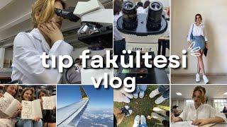 TIP FAKÜLTESİ VLOG| lab dersleri, bkm influencer buluşması #tıpfakültesi